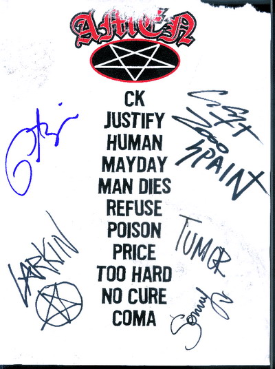 Setlist Amen